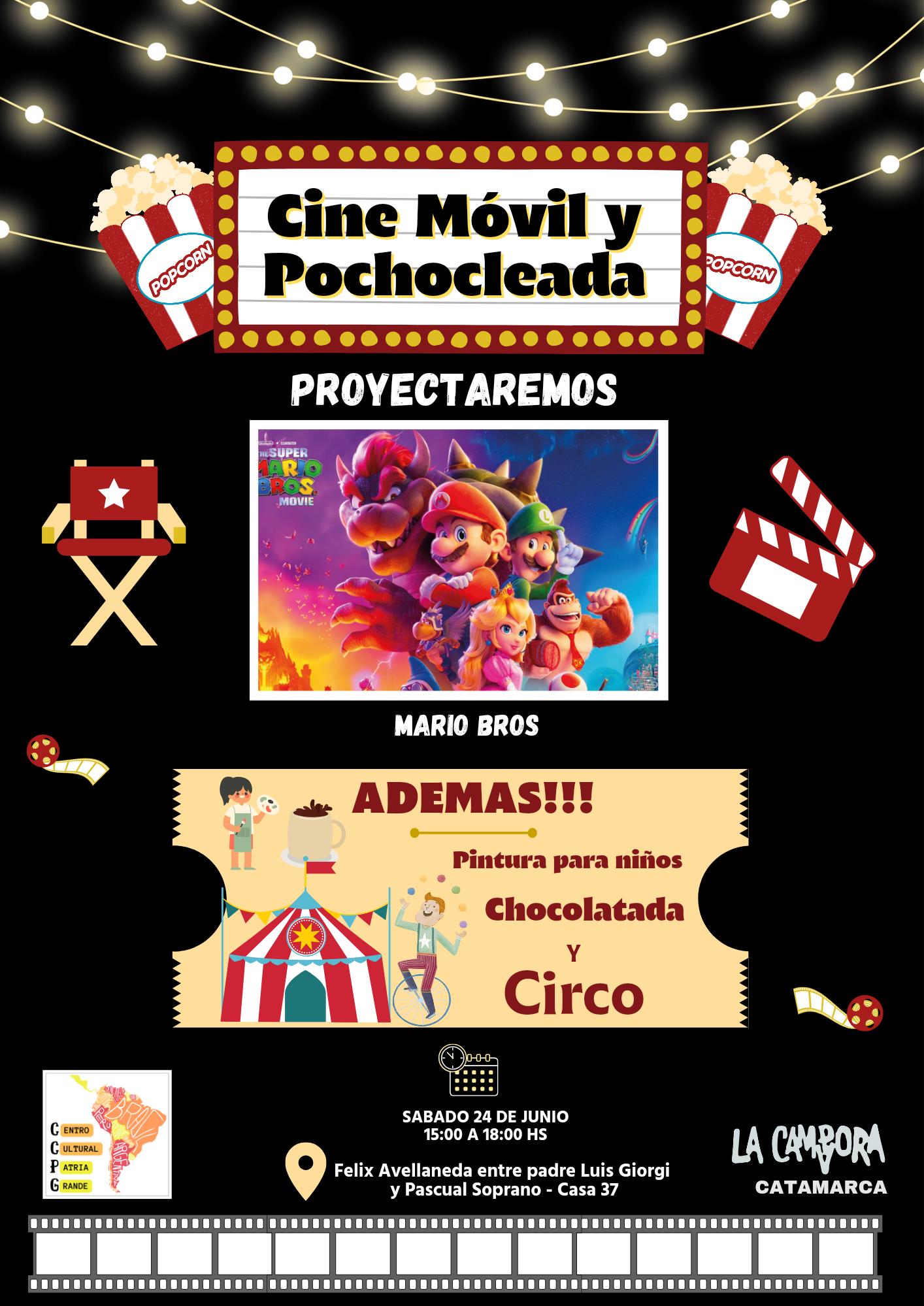 ¡Llevaremos el cine móvil al norte de la Capital! Una propuesta para las infancias