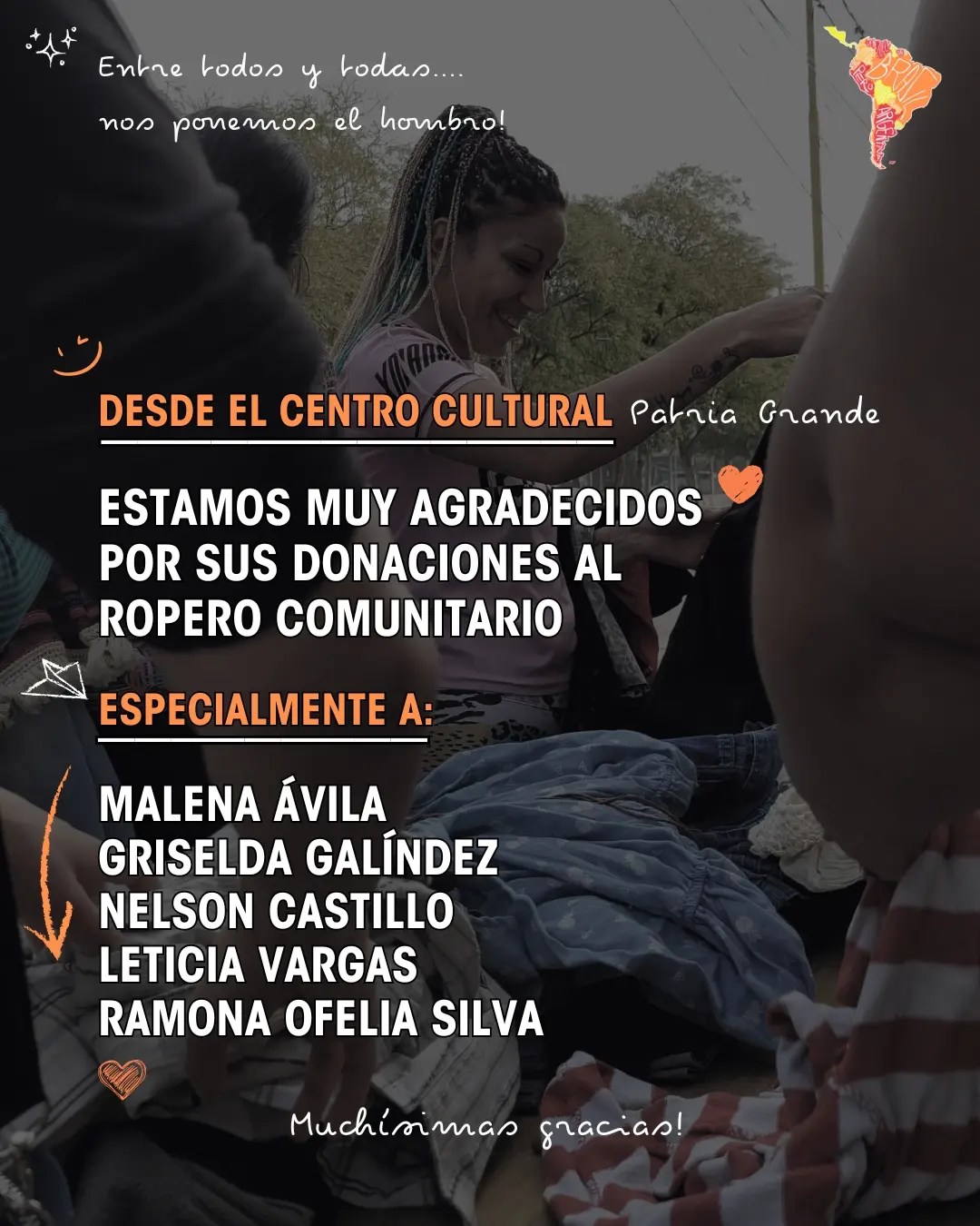 Ropero Comunitario: ¡Gracias por donar!