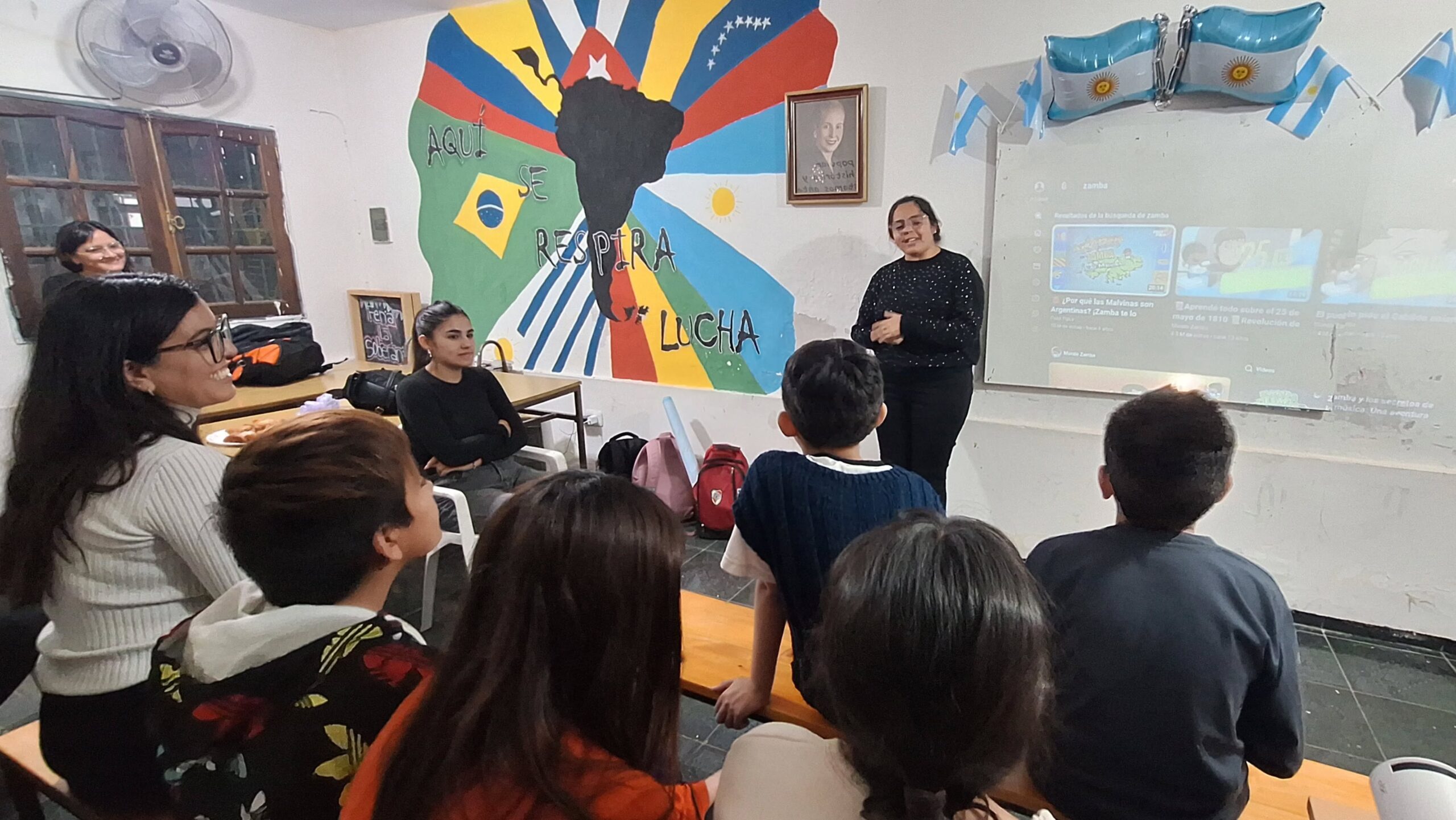 25 de Mayo en el Centro Cultural Patria Grande